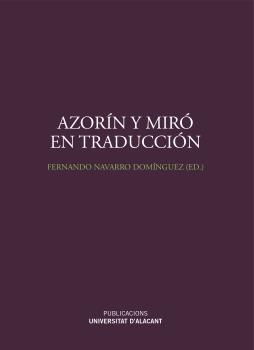 AZORÍN Y MIRÓ EN TRADUCCIÓN