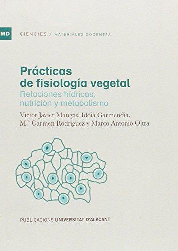 PRÁCTICAS DE FISIOLOGÍA VEGETAL