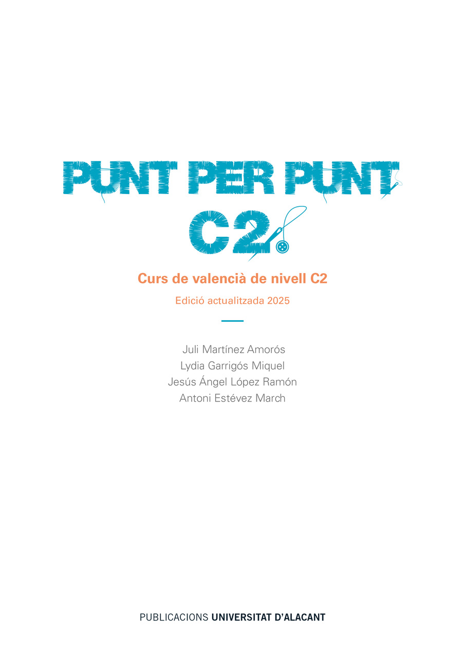 PUNT PER PUNT. C2