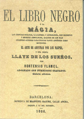 LIBRO NEGRO O LA MAGIA EL