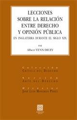 LECCIONES SOBRE LA RELACIÓN ENTRE DERECHO Y OPINIÓN PÚBLICA