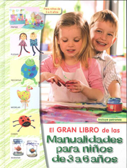 GRAN LIBRO MANUALIDADES PARA NIÑOS DE 3 A 6