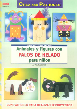 ANIMALES Y FIGURAS CON PALOS DE HELADO PARA