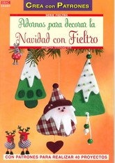 ADORNOS PARA DECORAR LA NAVIDAD CON FIELTRO