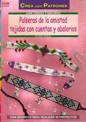 PULSERAS DE LA AMISTAD TEJIDAS CON CUENTAS Y