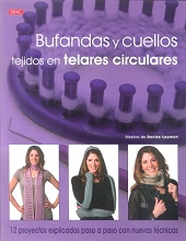 BUFANDAS Y CUELLOS TEJIDOS EN TELARES CIRCULA