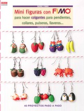 MINI FIGURAS CON FIMO PARA HACER COLGANTES PARA PENDIENTES, COLLARES, PULSERAS, LLAVEROS