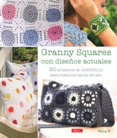 GRANNY SQUARES CON DISEÑOS ACTUALES