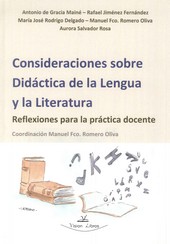 CONSIDERACIONES SOBRE DIDACTICA DE LA LENGUA