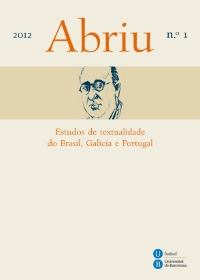 ABRIU 1. ESTUDOS DE TEXTUALIDADE DO BRASIL, GALICIA E PORTUGAL,  2012