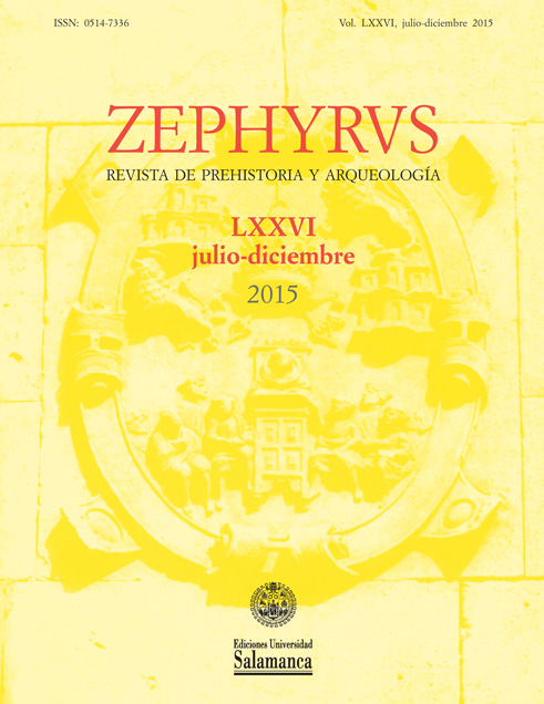 ZEPHYRVS VOL. LXXVI JULIO-DICIEMBRE 2015