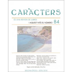 CARÁCTERS 84. ÉS UNA REVISTA DE LLIBRES