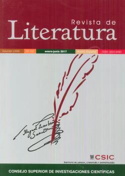 REVISTA DE LITERATURA 159-160  SUSC. EXTRANJERO