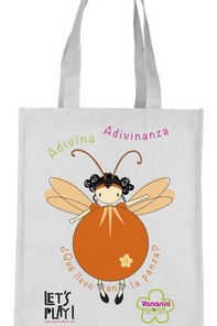 BOLSA VANANIA - ADIVINA ADIVINANZA ¿QUE LLEVO EN LA PANZA?