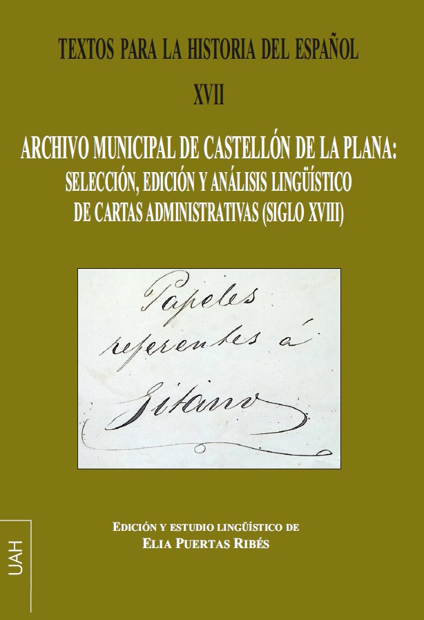 Textos para la historia del español XVII