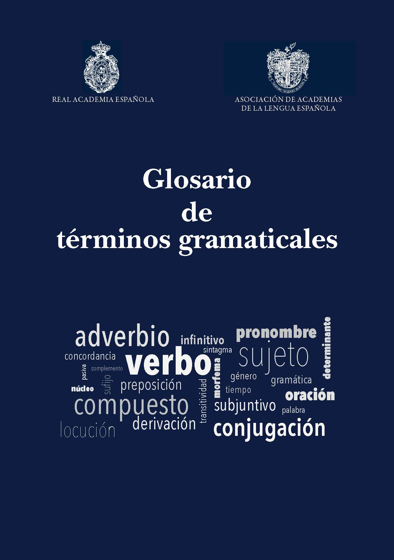 Glosario -R0044- de términos gramaticales