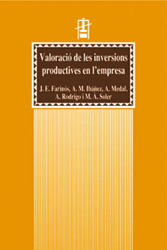 Valoració de les inversions productives en l'