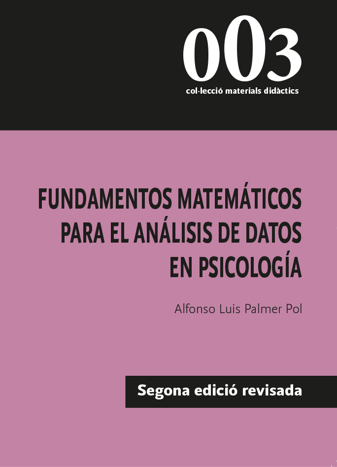 Fundamentos matemáticos para el análisis de datos en psicología