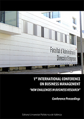 1ST INTERNATIONAL CONFERENCE ON BUSINESS MANAGEMENT "NEWS CHALLENGES IN BUSINESS