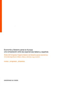 Economía y Derecho penal en Europa: una comparación entre las experiencias italiana y española