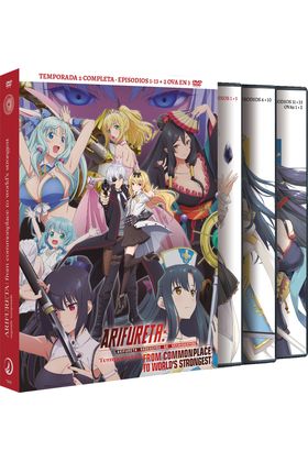 BD ARIFURETA TEMPORADA 2 COLECCIONISTA A4 Episodios 1 a 13 + 2 OVA