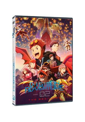 DVD DIGIMON ADVENTURE 02: THE BEGINNING PELICULA