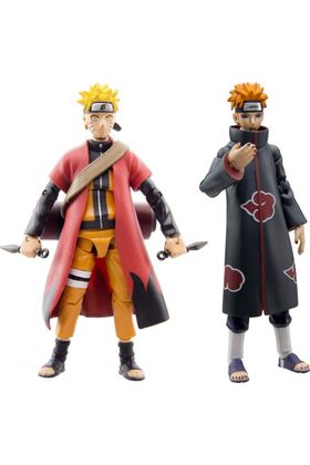 PACK SAGE MODE NARUTO VS PAIN 2 FIGURAS 10 CM NARUTO 25TH ANNIVERSARY SDD