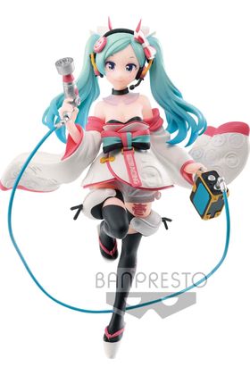 HATSUNE MIKU RACING 2020 KIMONO FIGURA 18 CM HATSUNE MIKU RACING DRESS&PATTERN ESPRESTO