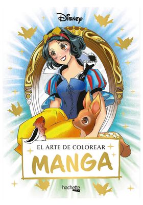 EL ARTE DE COLOREAR MANGA DISNEY