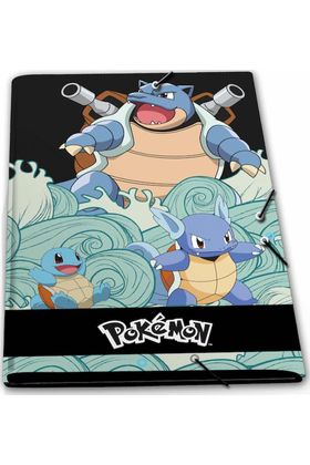 SQUIRTLE CARPETA SOLAPAS POKEMON