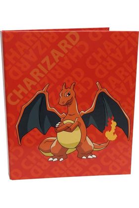 CHARIZARD CARPETA 4 ANILLAS POKEMON