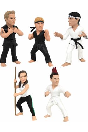 SURTIDO COBRA KAI 12 FIGURAS 8 CM COBRA KAI D-FORMZ FIGURE