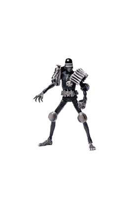 JUDGE DEATH BLACK & WHITE VER JUDGE DREDD PREVIEWS EXCLUSIVE 1/18 SCALE