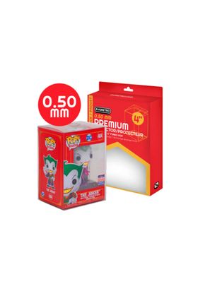 10 X PROTECTOR PET 0.50 MM PREMIUM FIGURAS ESTANDAR FUNKO POP