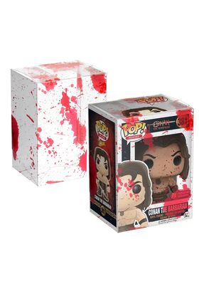 10 X PROTECTOR PET 0.40 MM EFECTO SANGRE FIGURAS ESTANDAR FUNKO POP