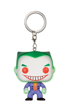 JOKER GITD LLAVERO FIG 4 CM POCKET POP UNIVERSO DC
