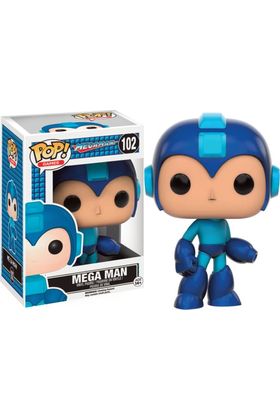 MEGA MAN FIGURA 10 CM VINYL POP MEGAMAN