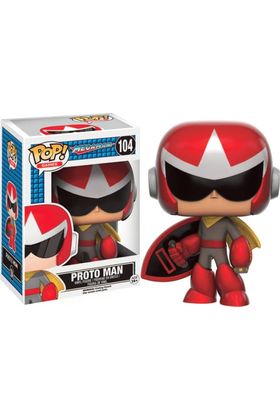 PROTO MAN FIGURA 10 CM VINYL POP MEGAMAN