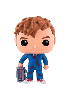 10 TH DOCTOR CON MANO FIGURA 10 CM VINYL POP TELEVISION DOCTOR WHO