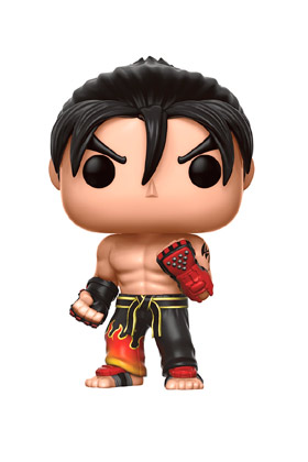 JIN KAZAMA FIGURA 10 CM VINYL POP GAMES TEKKEN