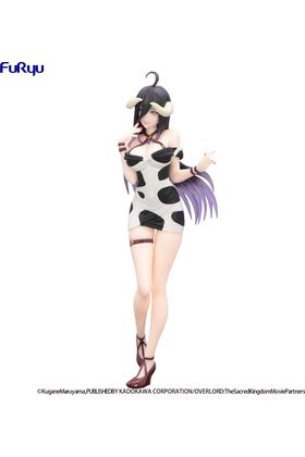 ALBEDO MINI DRESS COW PATTERN VERSION FIGURA 21 CM OVERLORD TRIO-TRY-IT