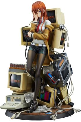 KURISU MAKISE READING STEINER VERSION FIGURA 23,5 CM STEINS GATE 1/7 SCALE