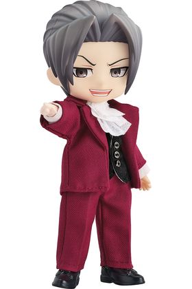 MILES EDGEWORTH WRIGHT FIGURA 14 CM ACE ATTORNEY NENDOROID DOLL