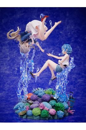 KUKURU MISAKINI & FUKA MIYAZAWA FIGURA 34 CM THE AQUATOPE ON WHITE SAND 1/7 SCALE