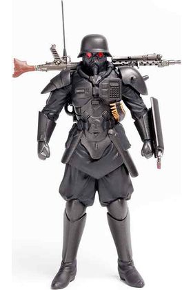 PROTECT GEAR FIGURA MODEL KIT 9 CM KERBEROS THE RED SPECTACLES PLAMAX MF-23