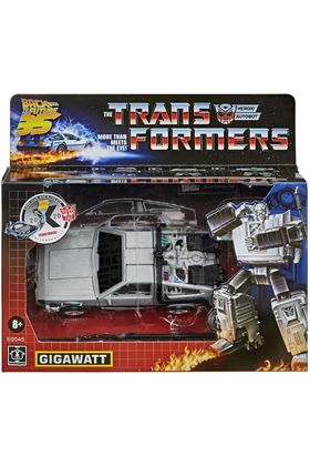 GIGAWATT FIGURA 14 CM BACK TO THE FUTURE X TRANSFORMERS COLLABORATIVE RE-RUN