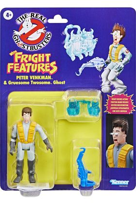 PETER VENKMAN & GRUESOME TWOSOME GHOST RETRO ACTION FIGURA 13 CM THE REAL GHOSTBUSTERS