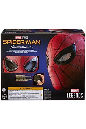 SPIDER-MAN ELECTRONIC EXPRESSIVE MASK RÉPLICA 26 CM SPIDER-MAN: HOMECOMING MARVEL LEGENDS SERIES