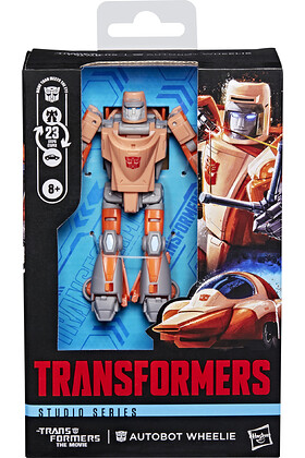 AUTOBOT WHEELIE DELUXE CLASS FIGURA 11,4 CM TRANSFORMERS THE MOVIE STUDIO SERIES