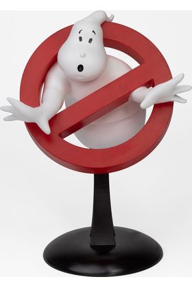 LOGOTIPO NO GHOST LAMPARA 3D 40 CM GHOSTBUSTERS